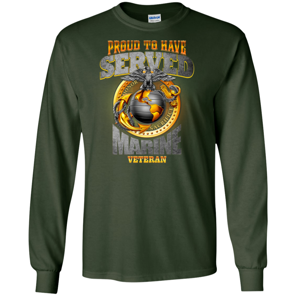Proud To Have Served Marine Veteran