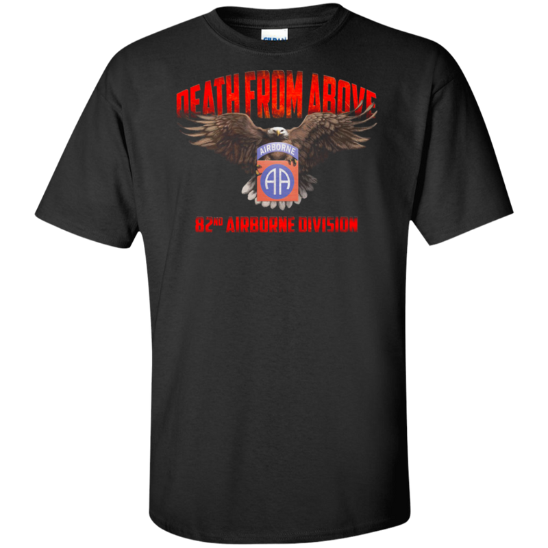 DEATH FROM ABOVE 82ND AIRBORNE DIV SHIRT