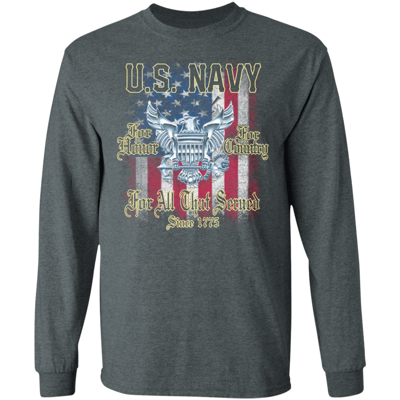 US NAVY FOR ALL THAT SERVED SINCE 1775 SHIRT