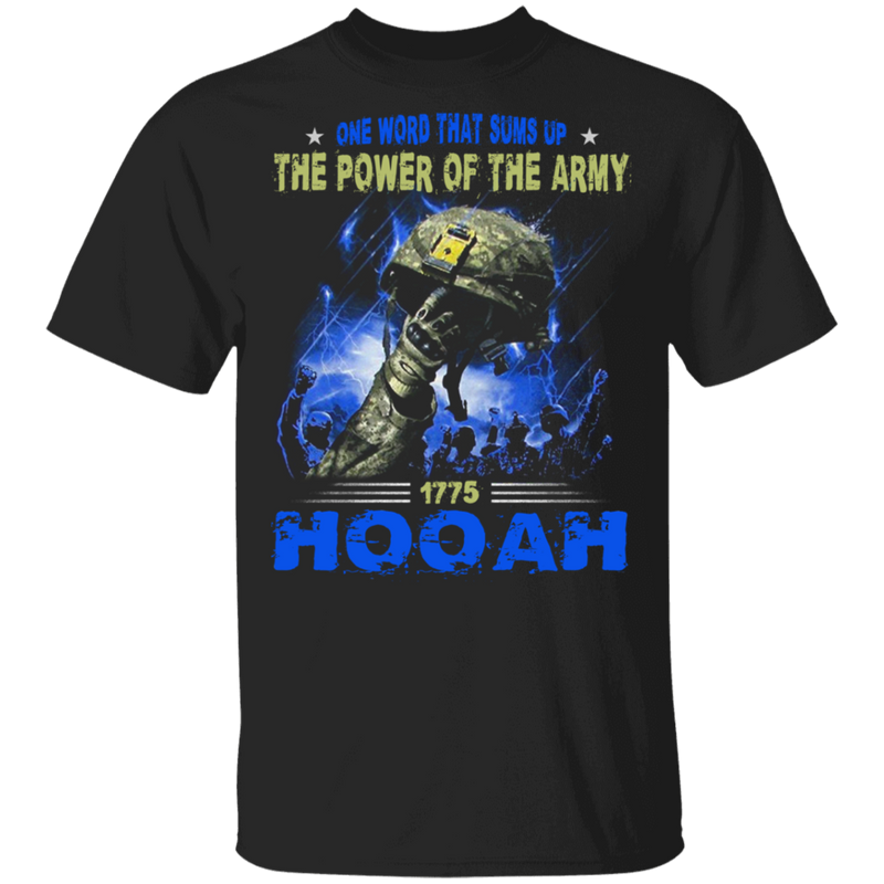 POWER OF THE ARMY HOOAH SHIRT