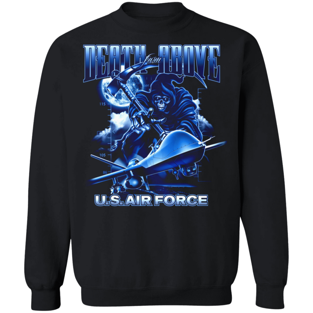 DEATH ABOVE US AIR FORCE SHIRT