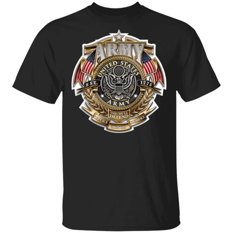 Army This We'll Defend Decal Shirt