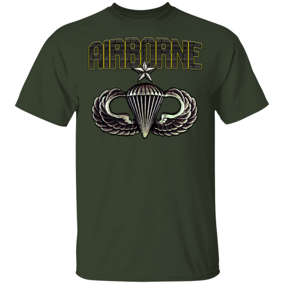 Senior Parachutist Badge Shirt