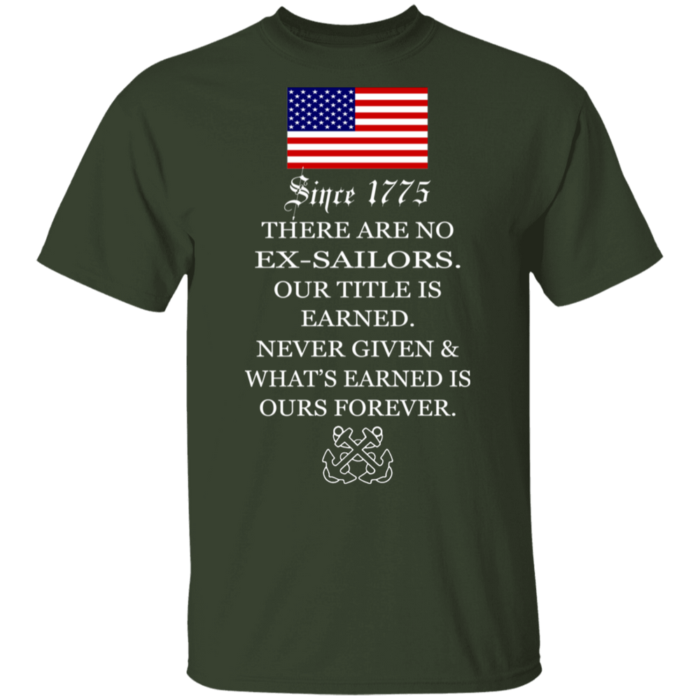 THERE ARE NO EX-SAILORS SHIRT