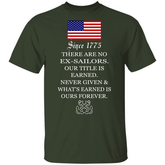 THERE ARE NO EX-SAILORS SHIRT