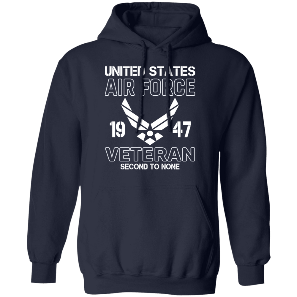 US AIR FORCE VET SECOND TO NONE SHIRT