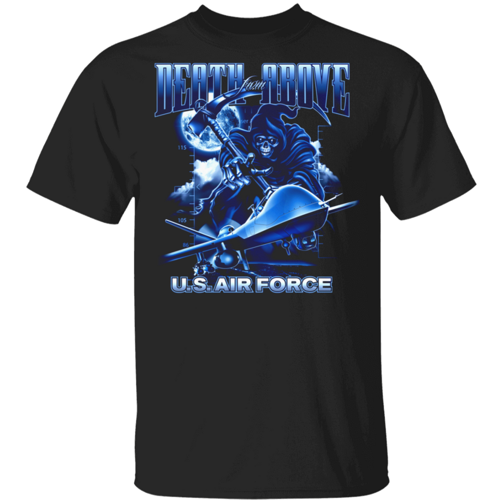 DEATH ABOVE US AIR FORCE SHIRT