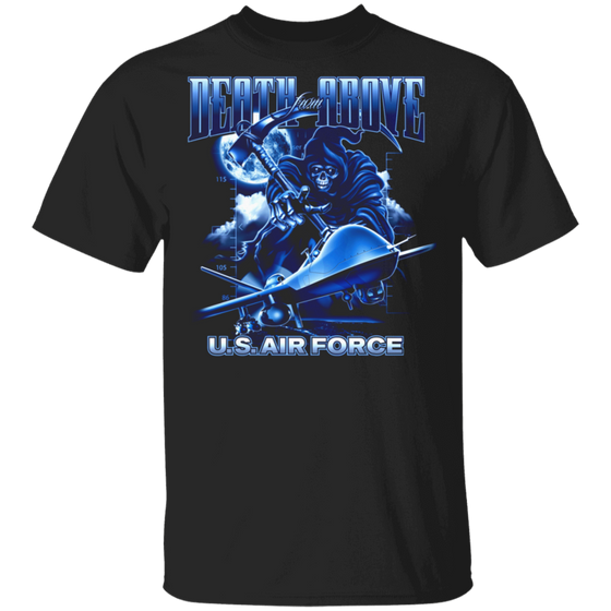 DEATH ABOVE US AIR FORCE SHIRT
