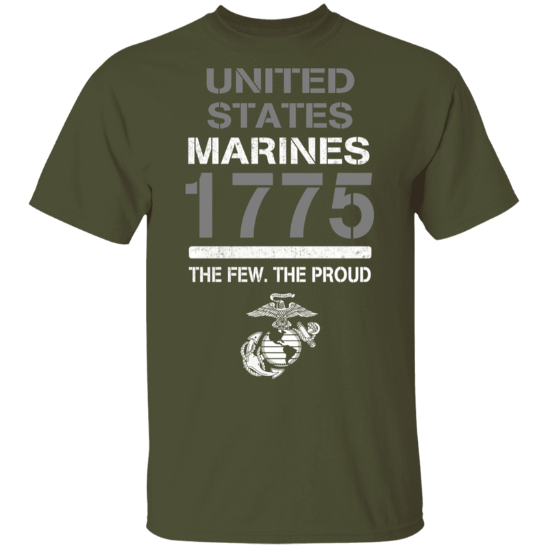 US MARINE 1775 THE FEW THE PROUD SHIRT