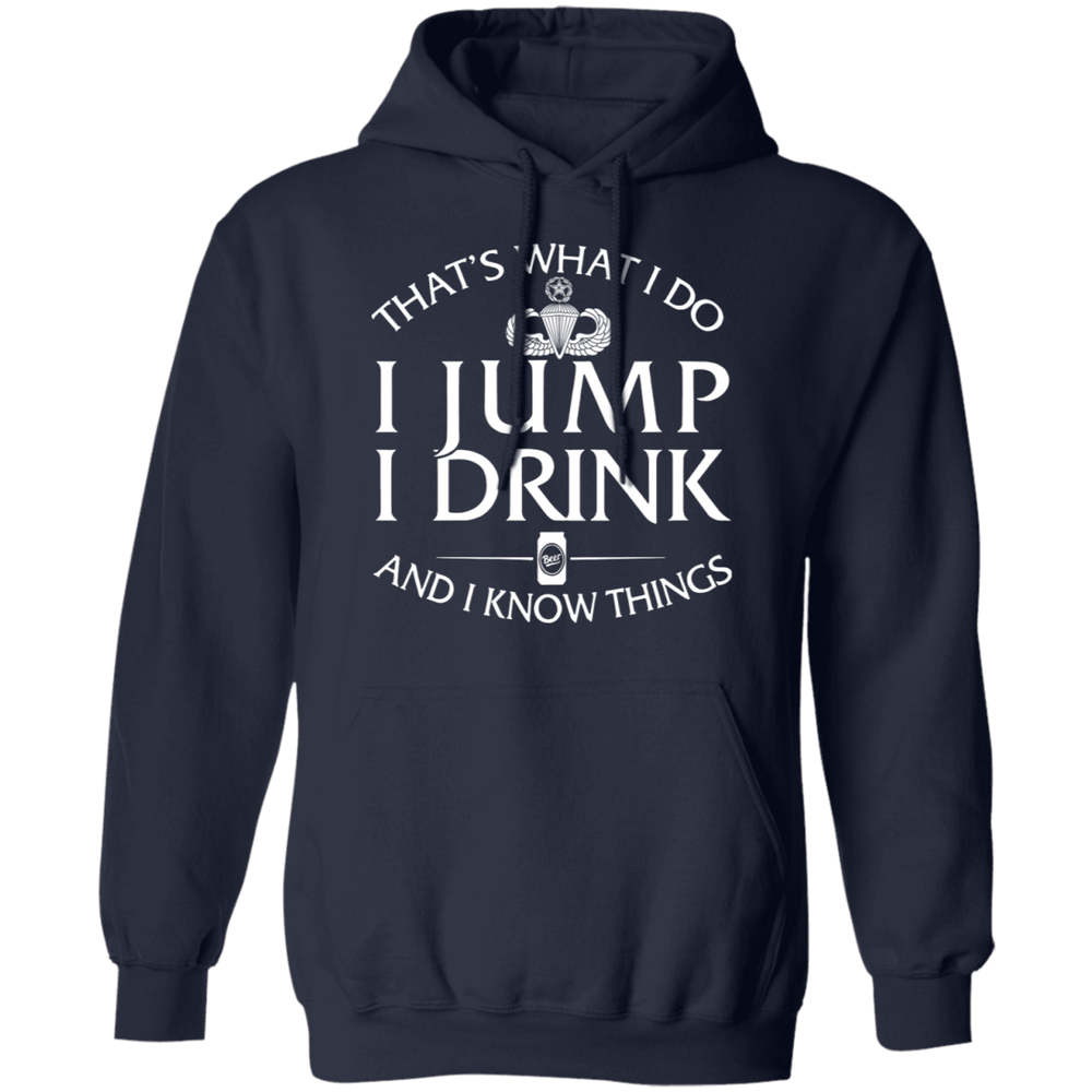 Master Parachutist Badge I Jump Drink Shirt