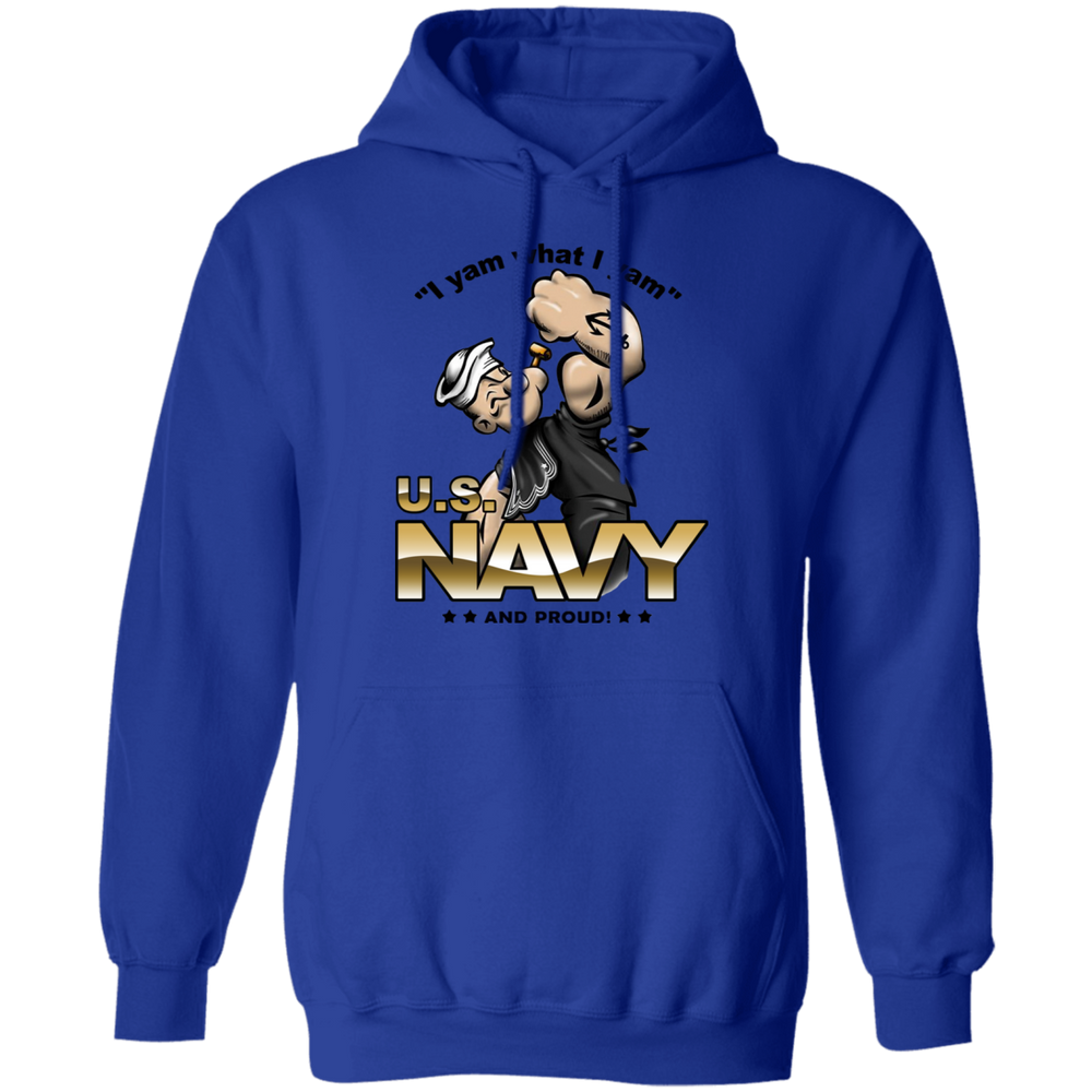 USN I AM WHAT I AM AND PROUD SHIRT