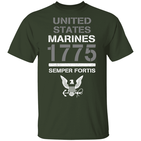 US MARINES 1775 SEMPER FORTIS SHIRT