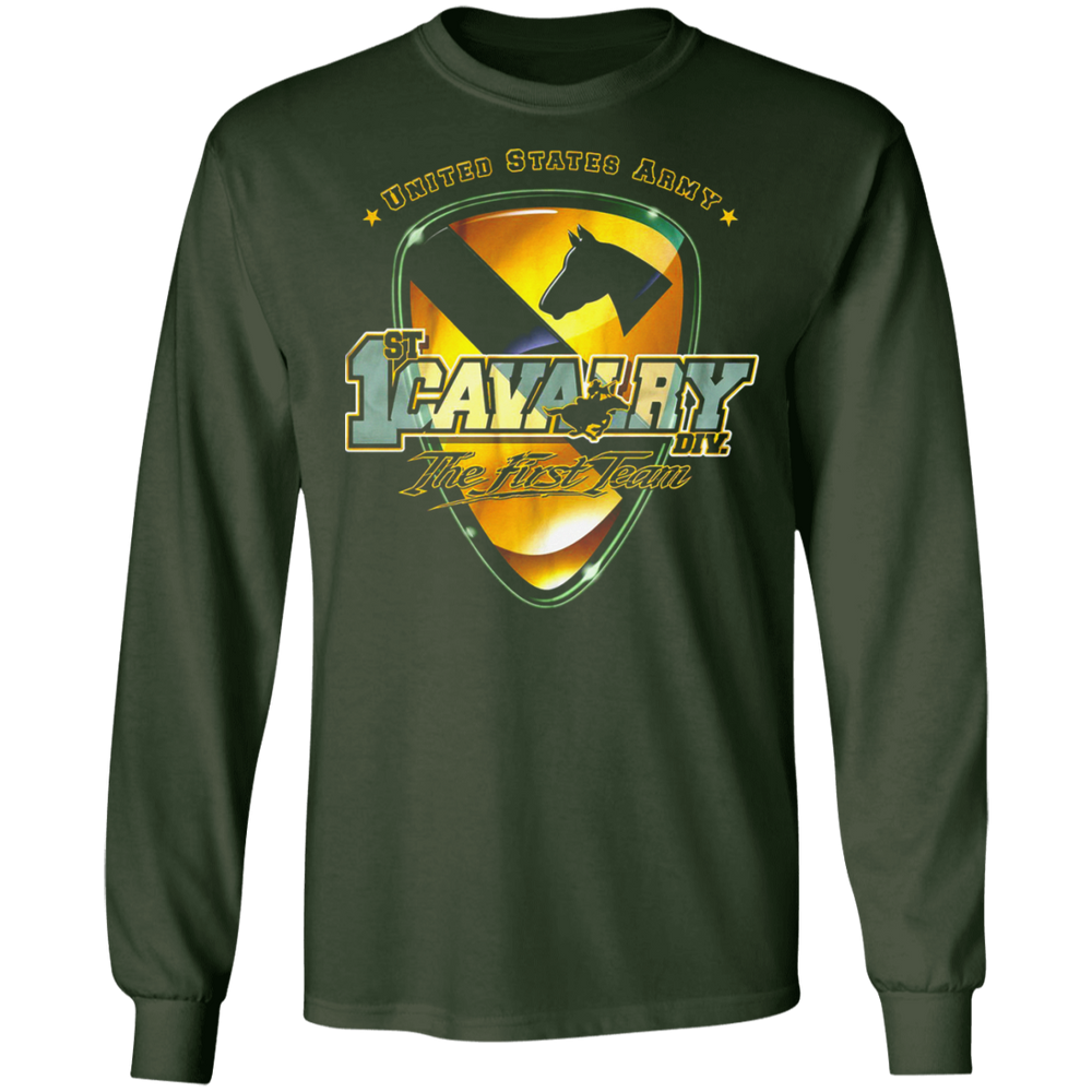 1ST CAVALRY DIV THE FIRST TEAM SHIRT