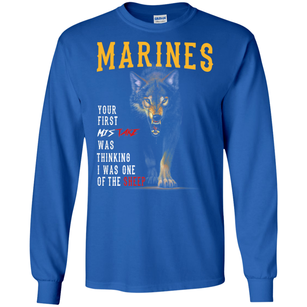 Marines Think I was one of the sheep