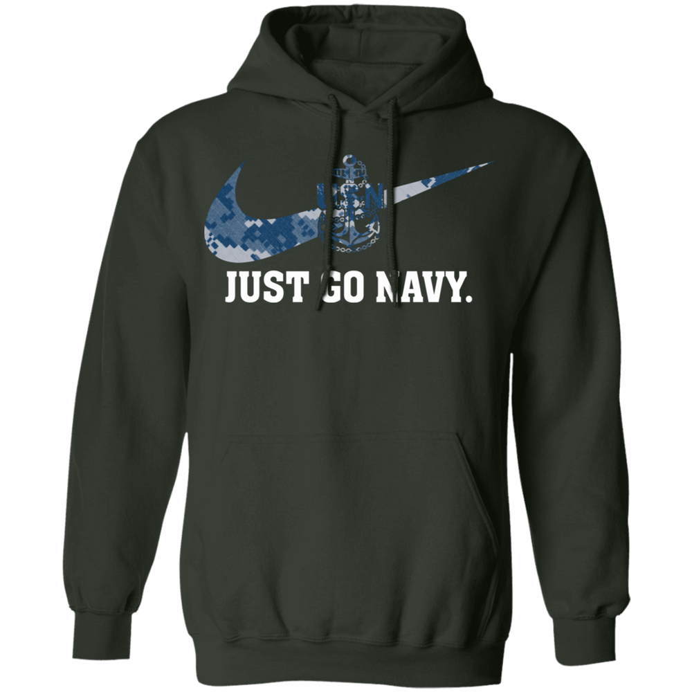 JUST GO NAVY SHIRT