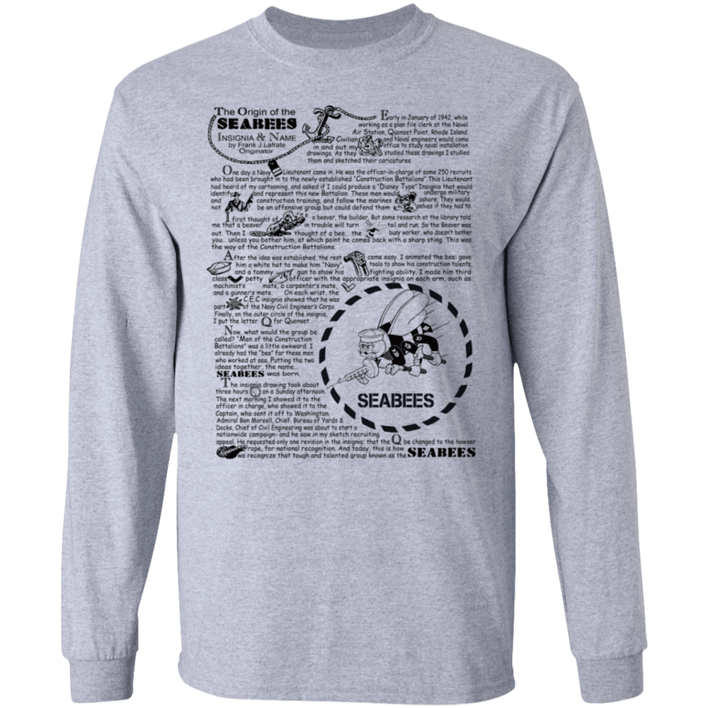 THE ORIGIN OF SEABEES SHIRT