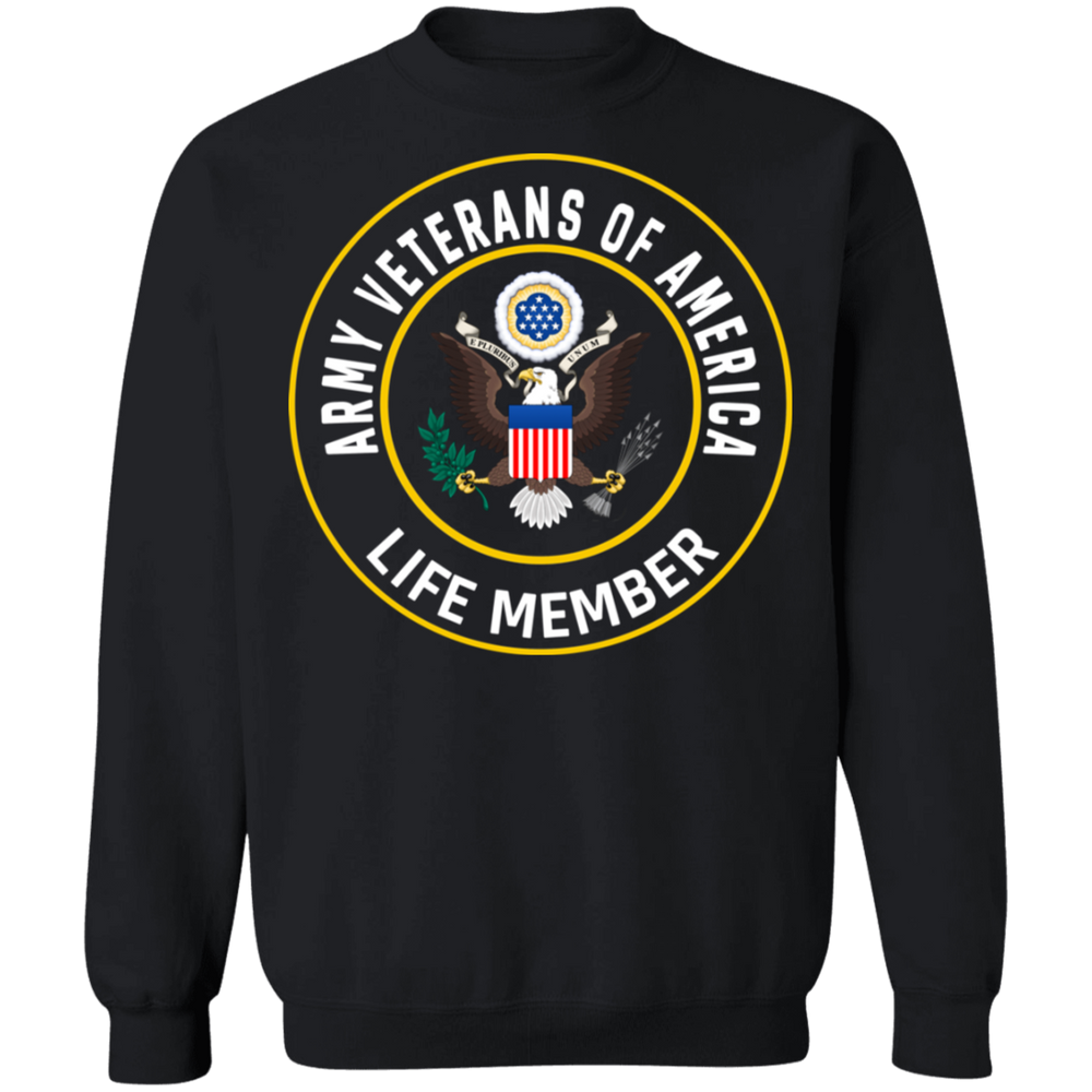 ARMY VET OF AMERICA LIFE MEMBER SHIRT