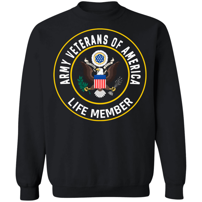 ARMY VET OF AMERICA LIFE MEMBER SHIRT