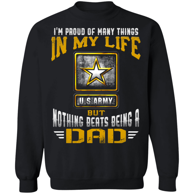 NOTHING BEATS BEING AN ARMY DAD SHIRT
