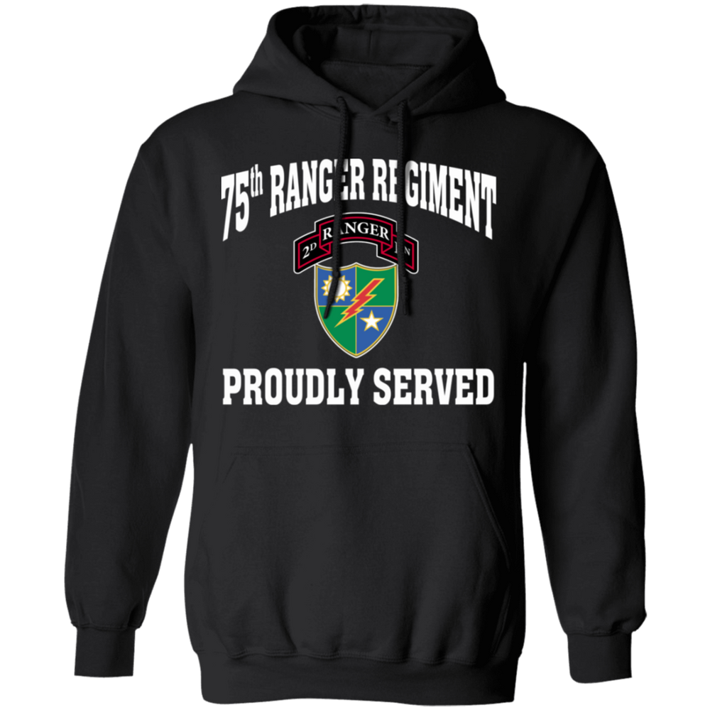 75TH RANGER REGIMENT PROUDLY SERVED SHIRT