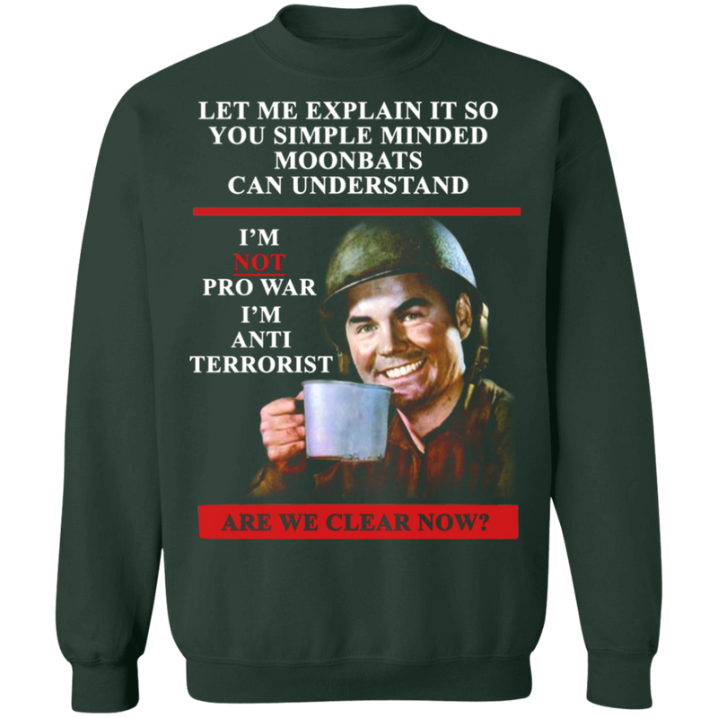 I'M AN ANTI TERRORIST SHIRT