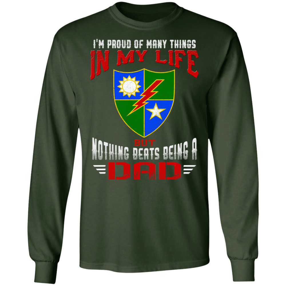 NOTHING BEATS BEING A 75TH RANGER DAD SHIRT