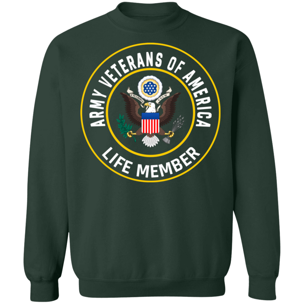 ARMY VET OF AMERICA LIFE MEMBER SHIRT