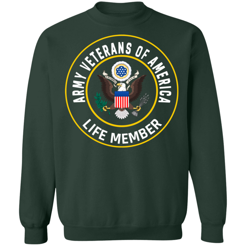 ARMY VET OF AMERICA LIFE MEMBER SHIRT