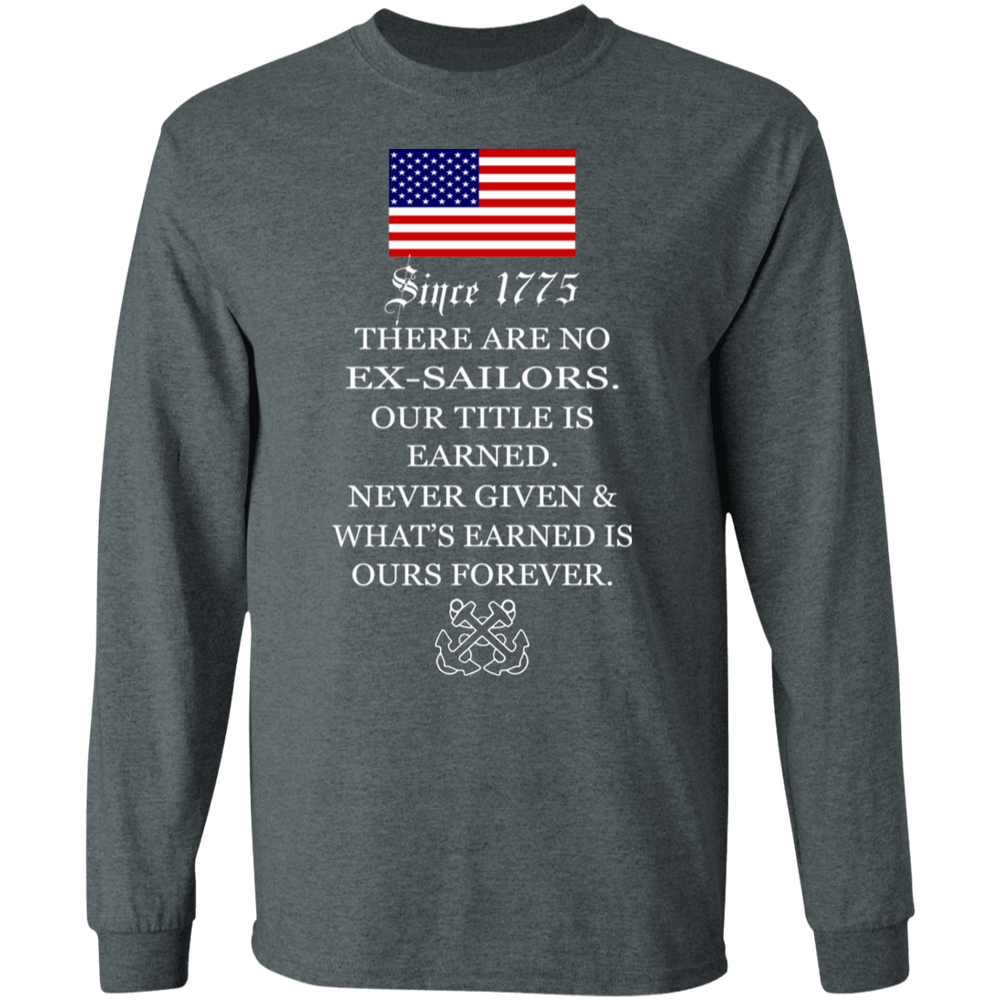 THERE ARE NO EX-SAILORS SHIRT