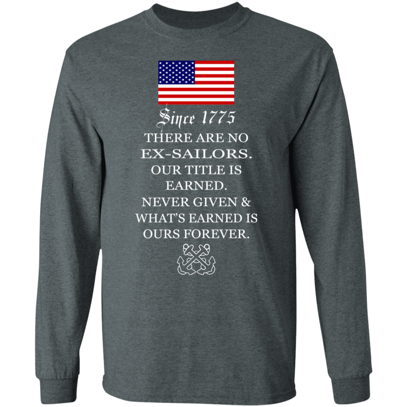 THERE ARE NO EX-SAILORS SHIRT