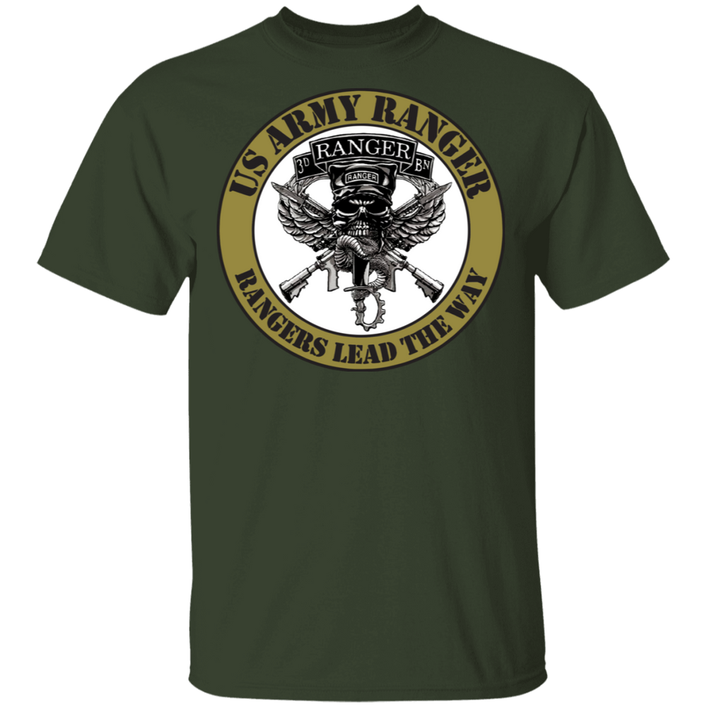 US ARMY RANGER LEAS THE WAY SHIRT
