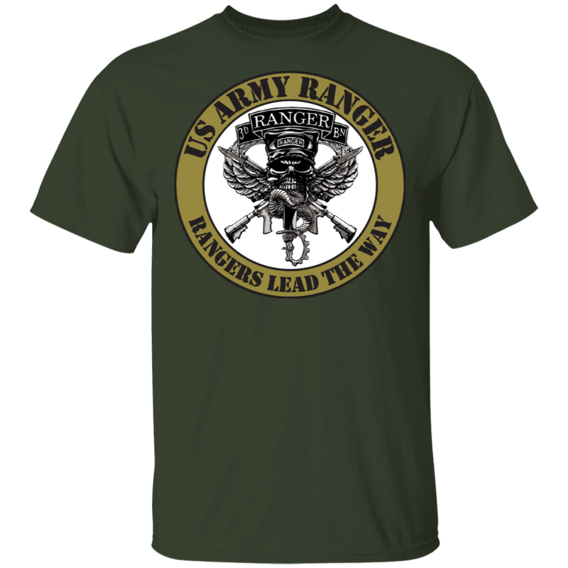 US ARMY RANGER LEAS THE WAY SHIRT