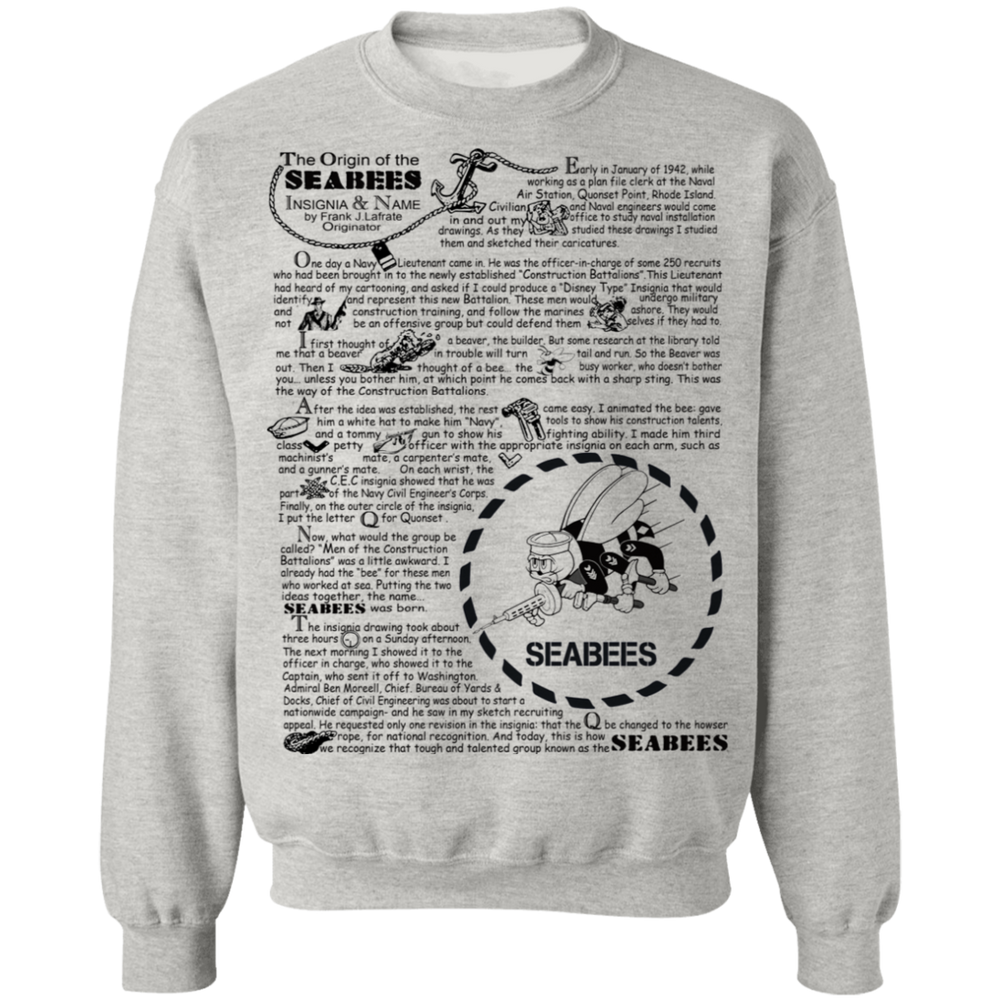 THE ORIGIN OF SEABEES SHIRT