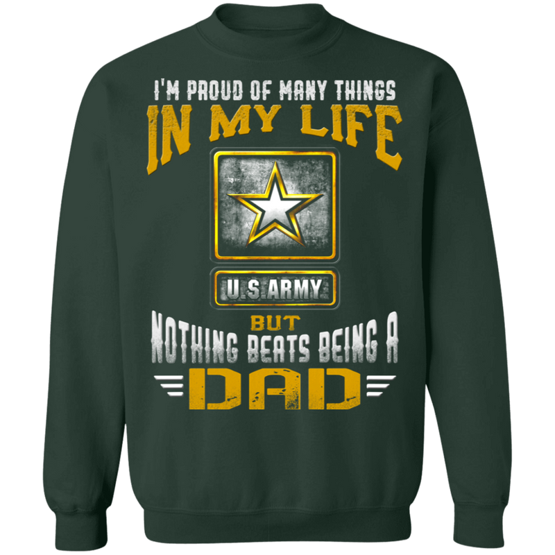 NOTHING BEATS BEING AN ARMY DAD SHIRT