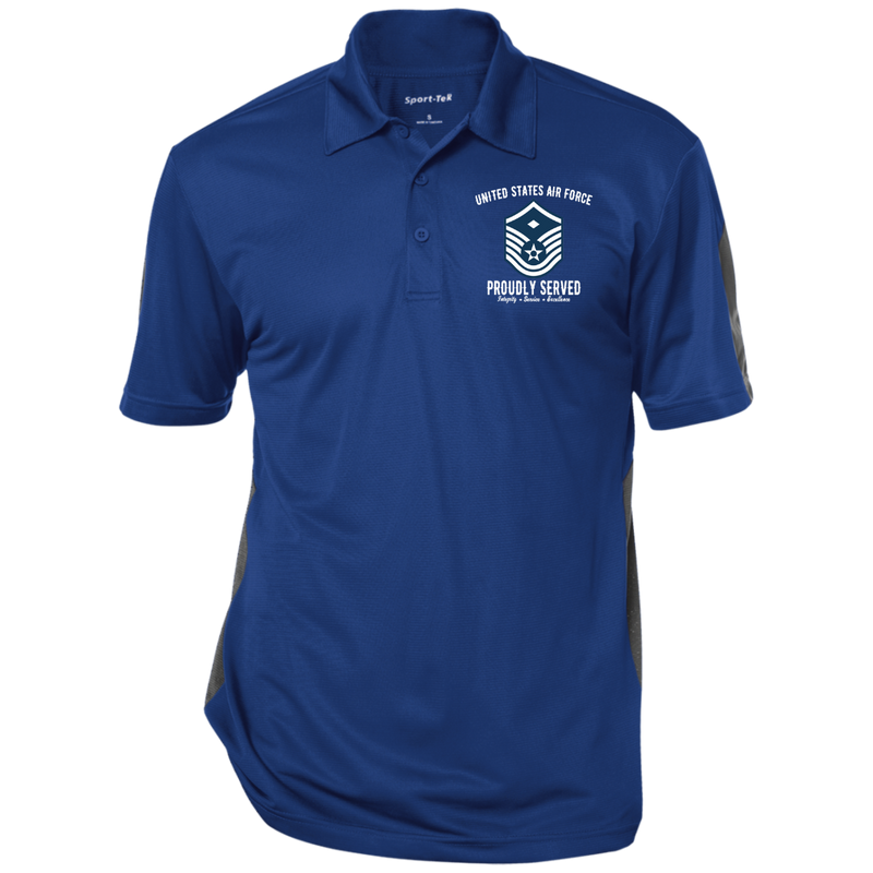 USAF RANK E7 1SG EMBROIDERED WINDSHIRT JACKET POLO