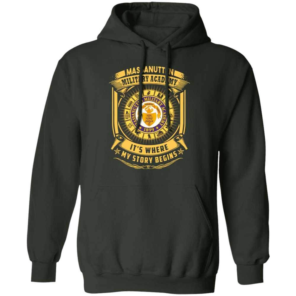 MASSANUTTEN MILITARY ACADEMY IT IS WHERE MY STORY BEGINS SHIRT