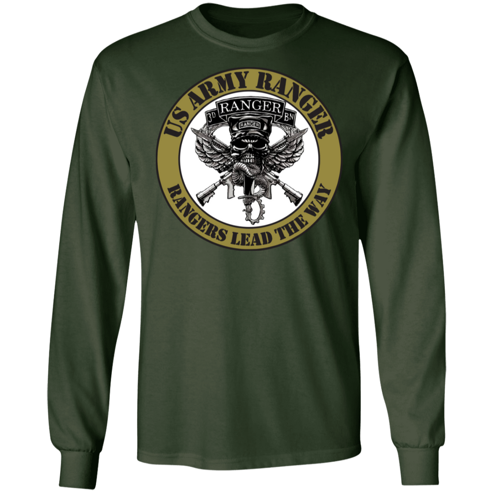 US ARMY RANGER LEAS THE WAY SHIRT