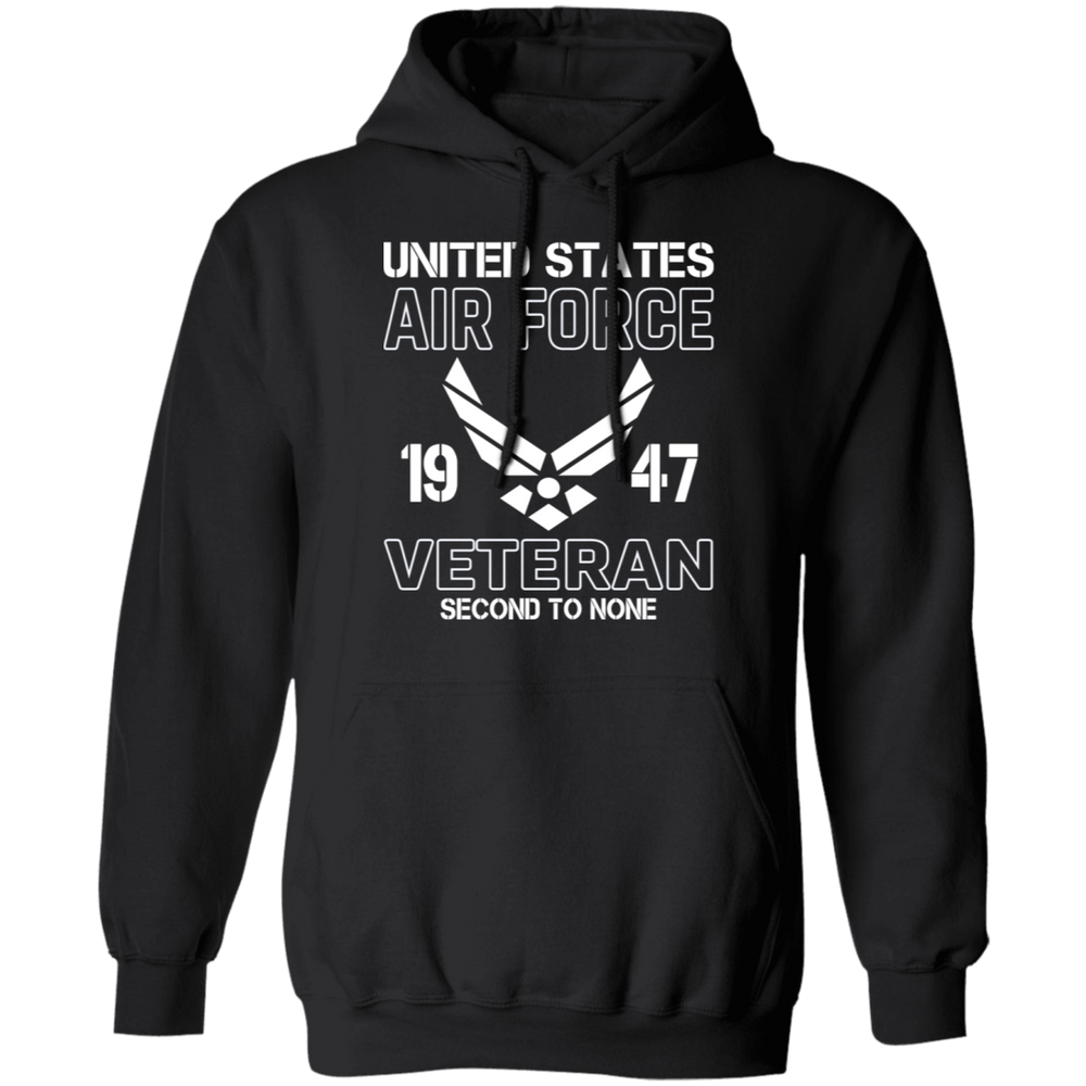 US AIR FORCE VET SECOND TO NONE SHIRT
