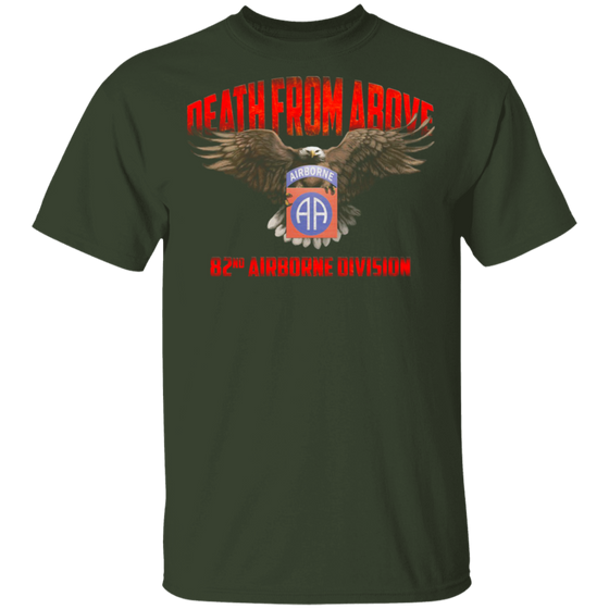 DEATH FROM ABOVE 82ND AIRBORNE DIV SHIRT