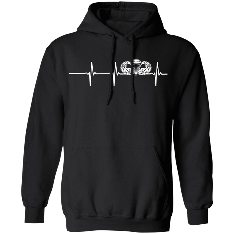 Basic Parachutist Badge Heartbeat Shirt