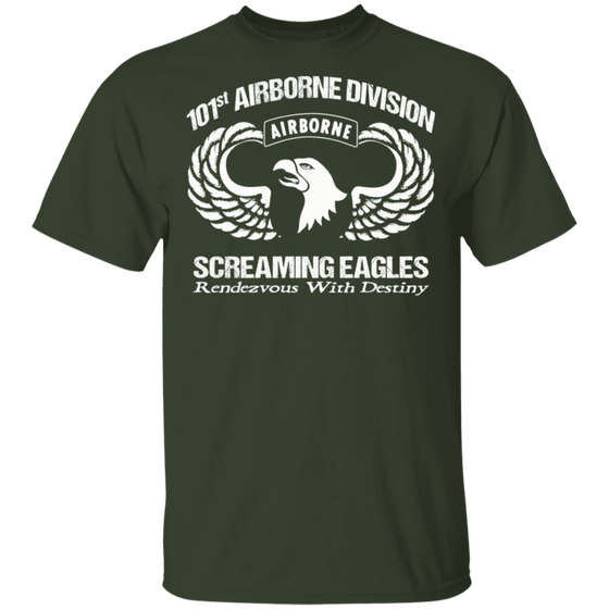 101ST AIRBORNE DIV SCREAMING EAGLE SHIRT