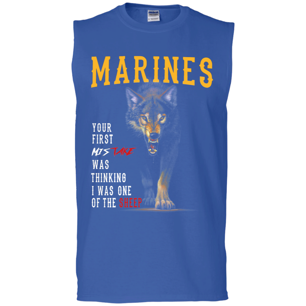 Marines Think I was one of the sheep