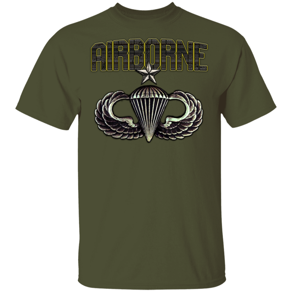 Senior Parachutist Badge Shirt