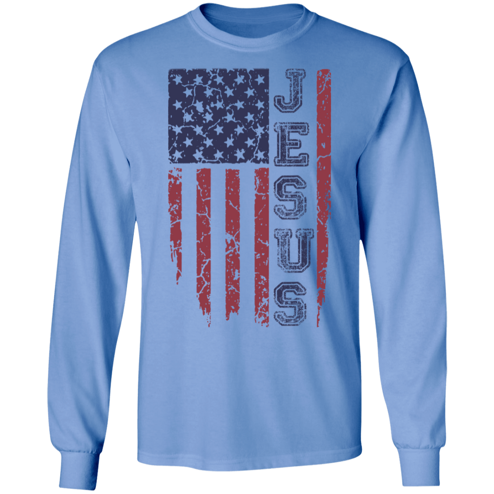 US FLAG JESUS SHIRT