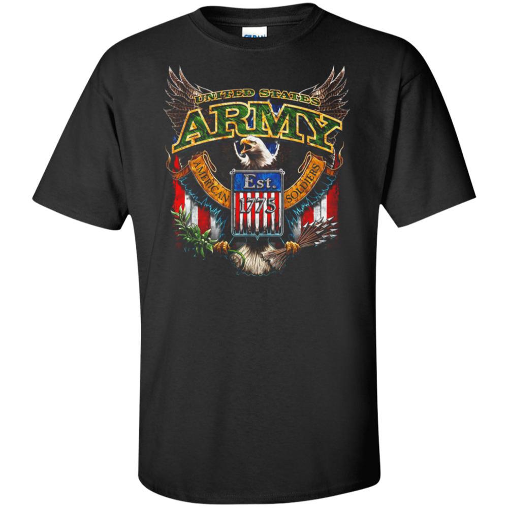US ARMY AMERICAN SOLDIER EST 1775 SHIRT