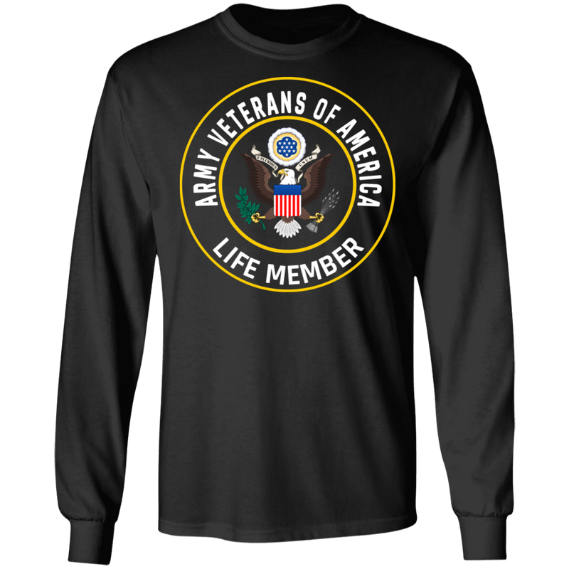 ARMY VET OF AMERICA LIFE MEMBER SHIRT