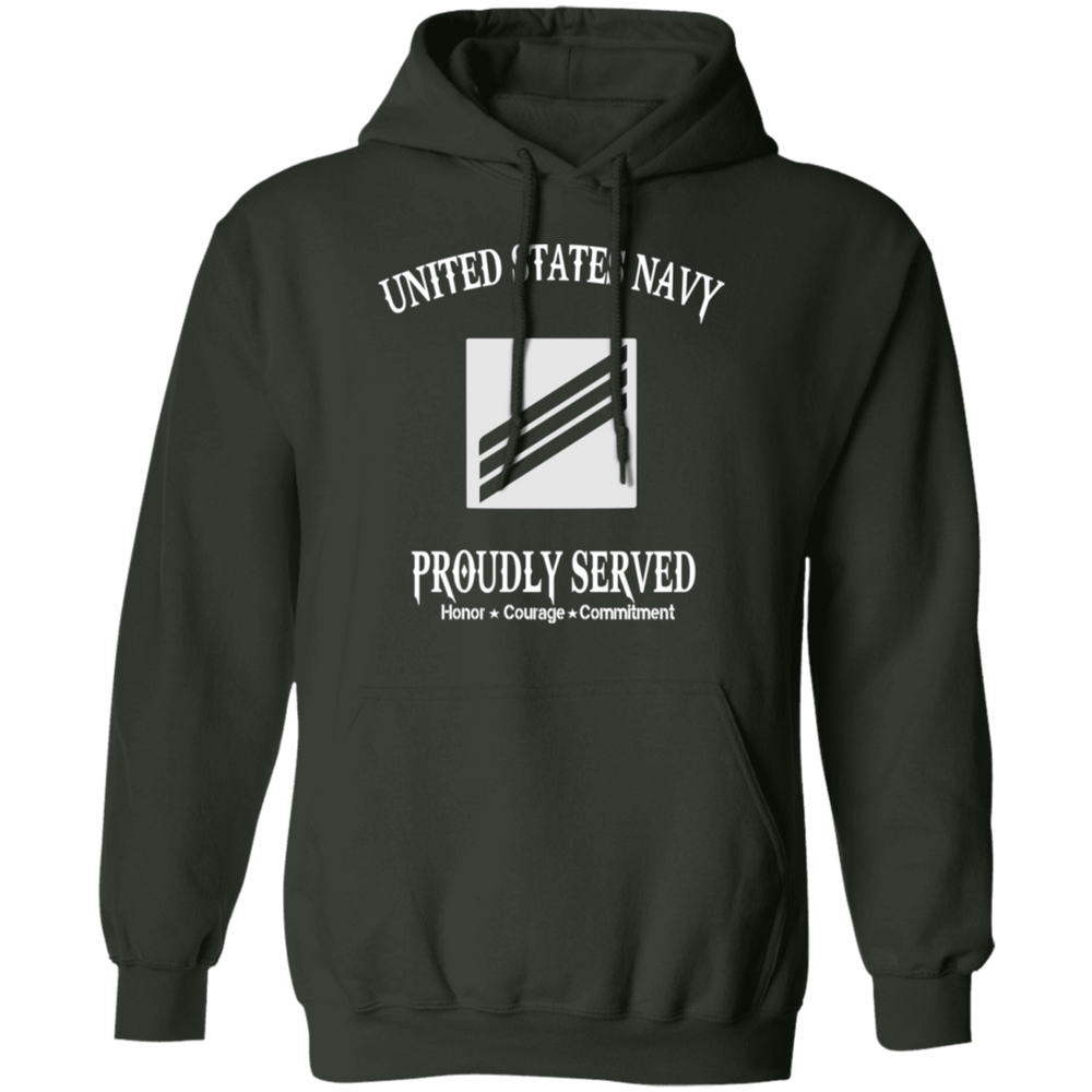 USN E3 SEAMAN PROUDLY SERVED SHIRT