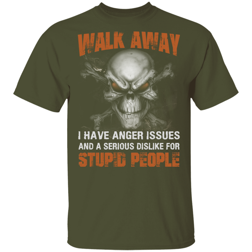 WALK AWAY STUPID PEOPLE SHIRT