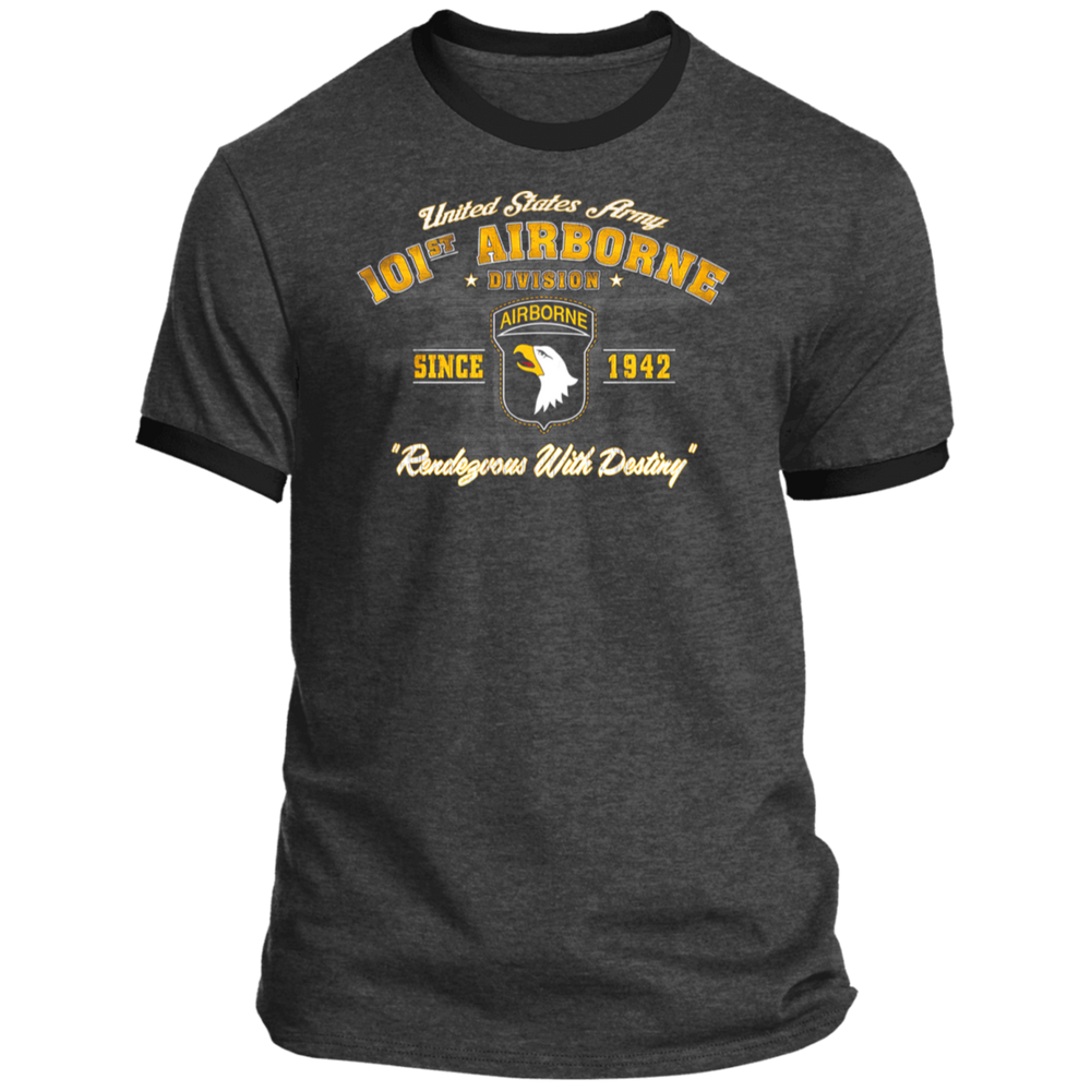 101ST AIRBORNE SINCE 1942 RENDEZVOUS  WITH DESTINY SHIRT