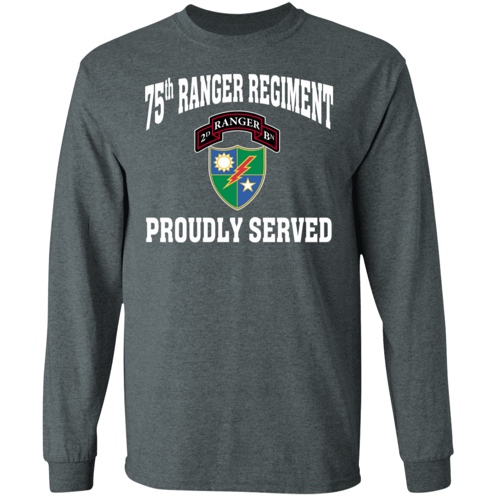 75TH RANGER REGIMENT PROUDLY SERVED SHIRT
